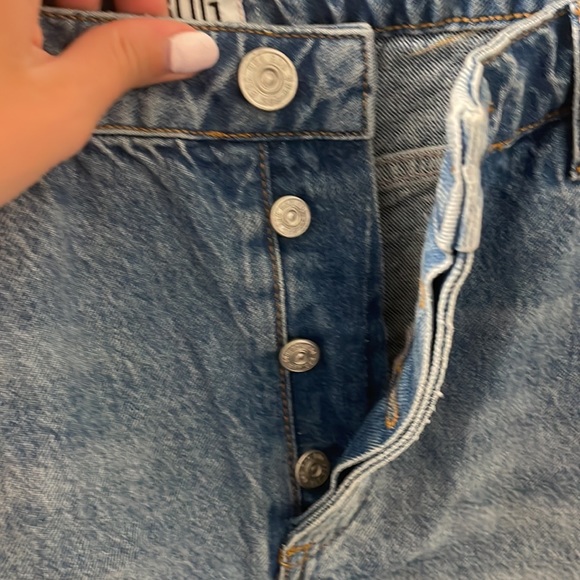 High rise jean shorts - Picture 4 of 4